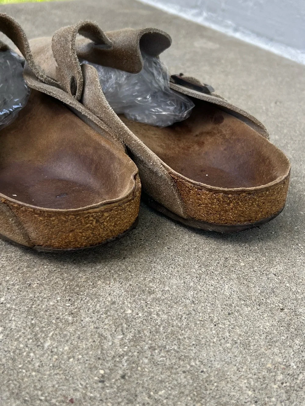 45 Birkenstock Suede Clogs